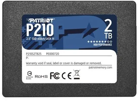 PATRIOT SSD P210 2TB SATA 3 2.5" - PCSystem Uruguay